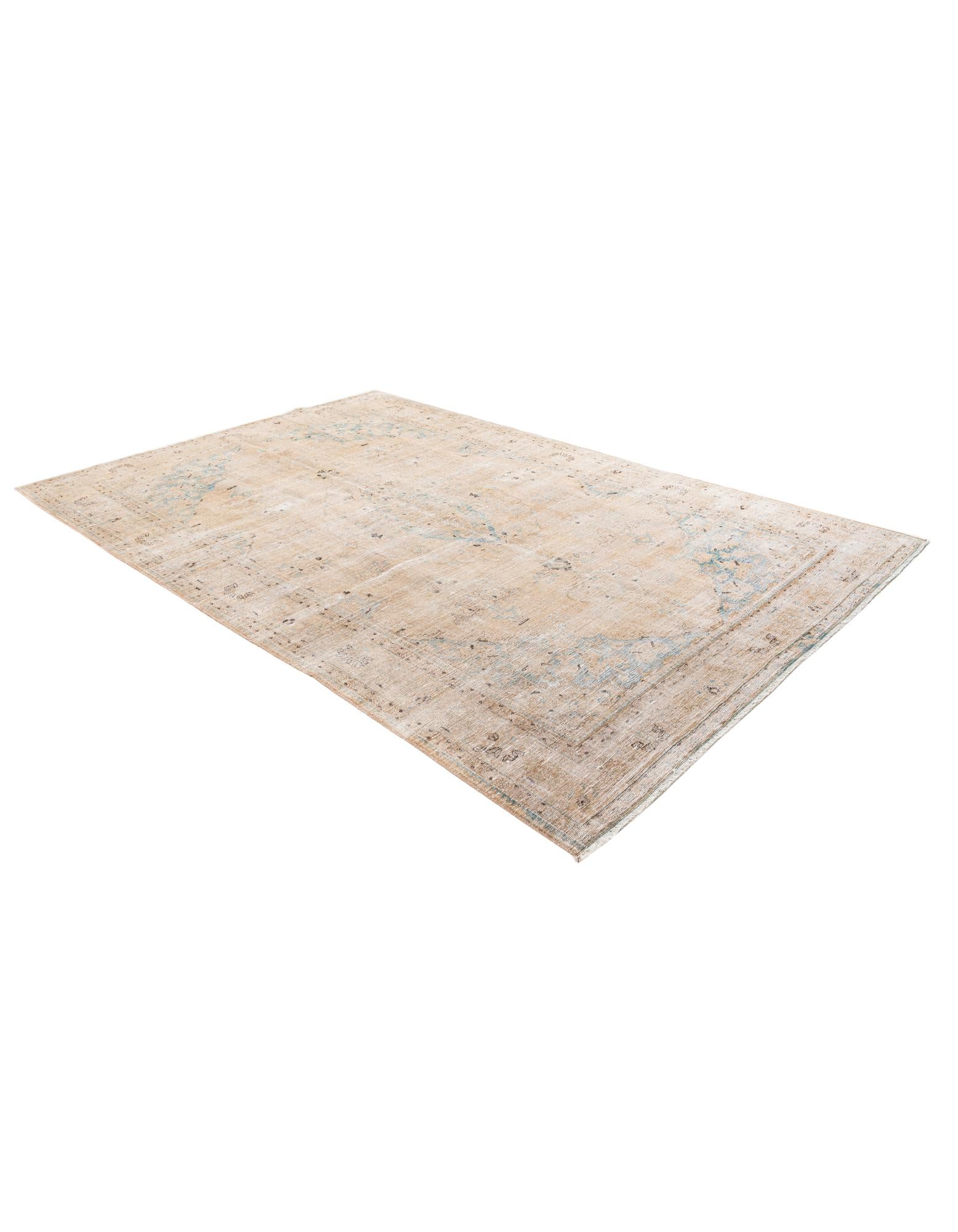 7' x 10' 7 Hand Knotted Ultra Vintage Persian Wool Rug