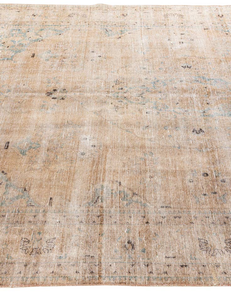Detail image of 7' x 10' 7  Hand Knotted Ultra Vintage Persian Wool Rug