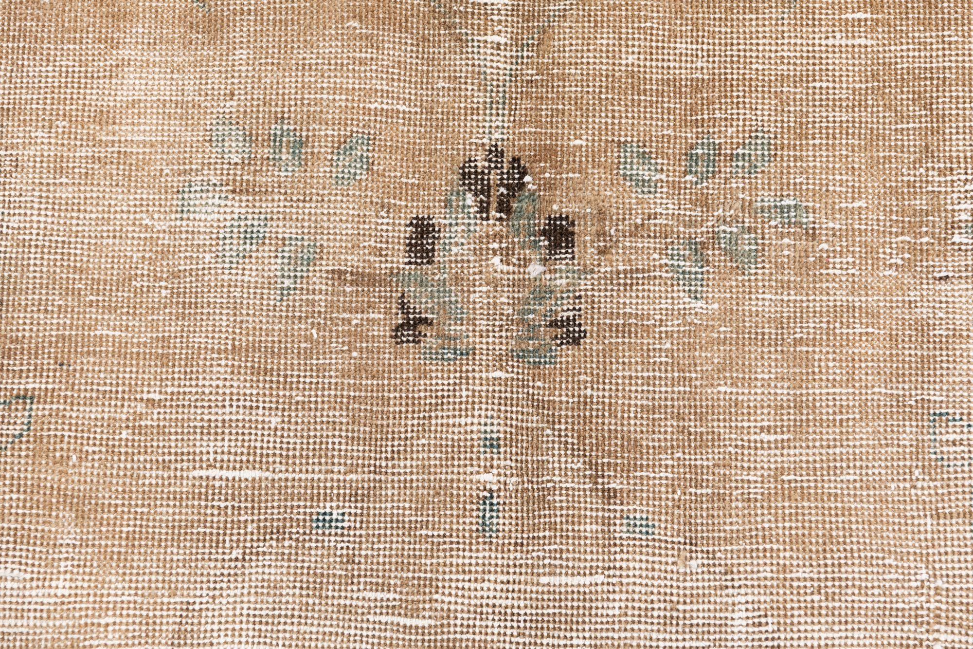 7' x 10' 7 Hand Knotted Ultra Vintage Persian Wool Rug