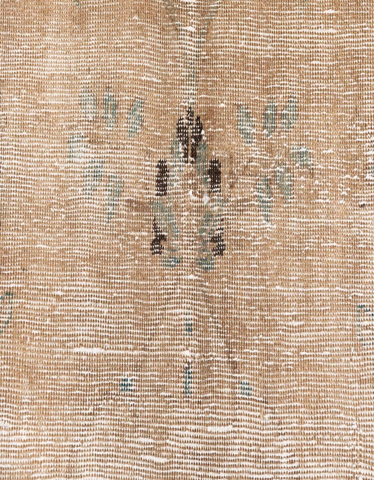 Detail image of 7' x 10' 7  Hand Knotted Ultra Vintage Persian Wool Rug