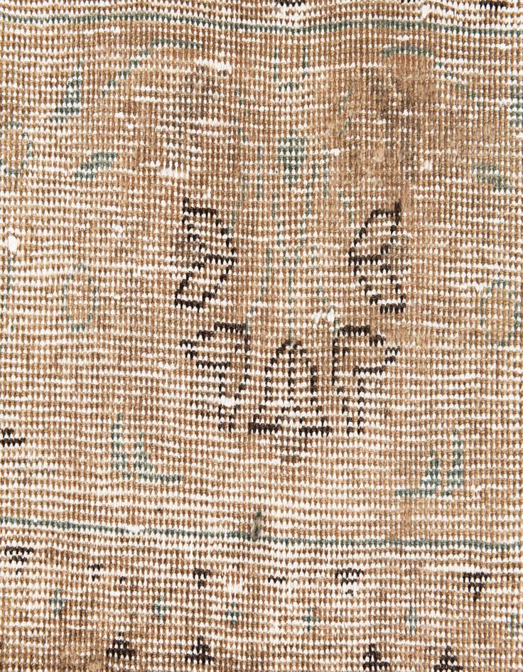 Detail image of 7' x 10' 7  Hand Knotted Ultra Vintage Persian Wool Rug