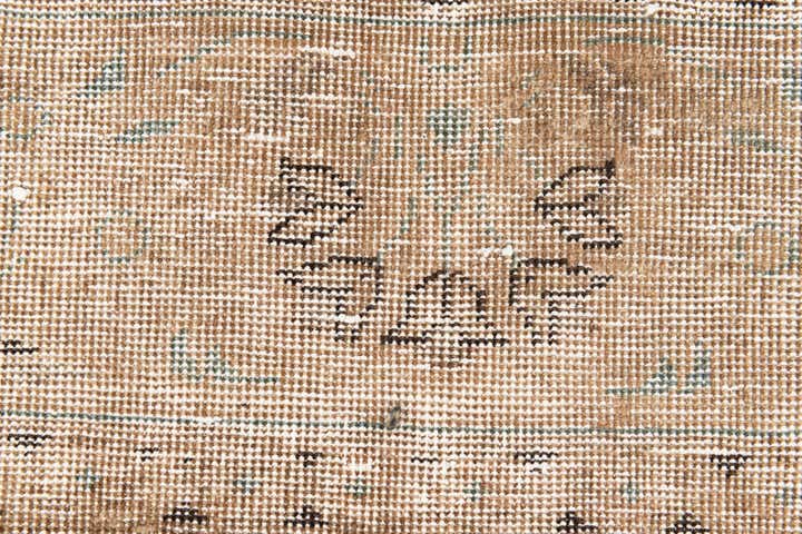 7' x 10' 7 Hand Knotted Ultra Vintage Persian Wool Rug