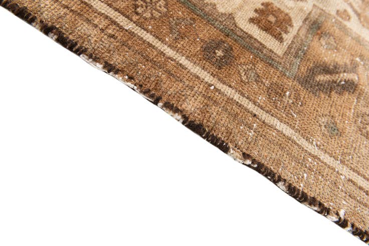 Detail image of 4' 2 x 5' 10 Hand Knotted Ultra Vintage Persian Wool Rug