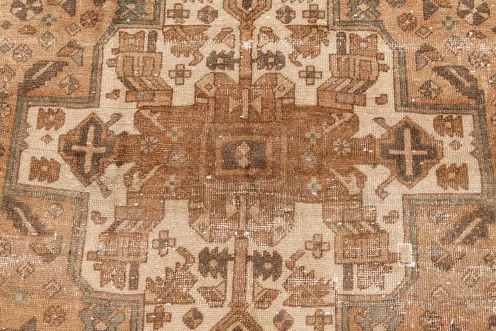 4' 2 x 5' 10 Hand Knotted Ultra Vintage Persian Wool Rug