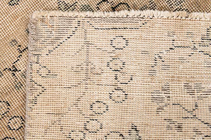 2' 4 x 3' 8 Hand Knotted Ultra Vintage Persian Wool Rug