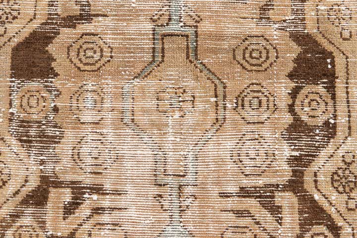 4' x 6' 8 Hand Knotted Ultra Vintage Persian Wool Rug