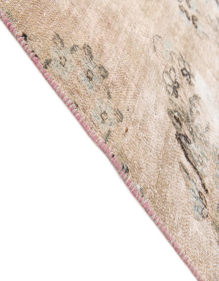 Detail image of 5' 1 x 8' 8  Hand Knotted Ultra Vintage Persian Wool Rug