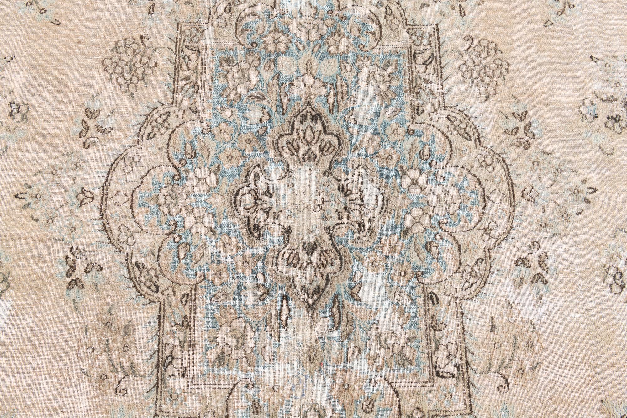 5' 1 x 8' 8 Hand Knotted Ultra Vintage Persian Wool Rug