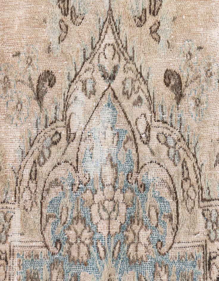 Detail image of 5' 1 x 8' 8  Hand Knotted Ultra Vintage Persian Wool Rug