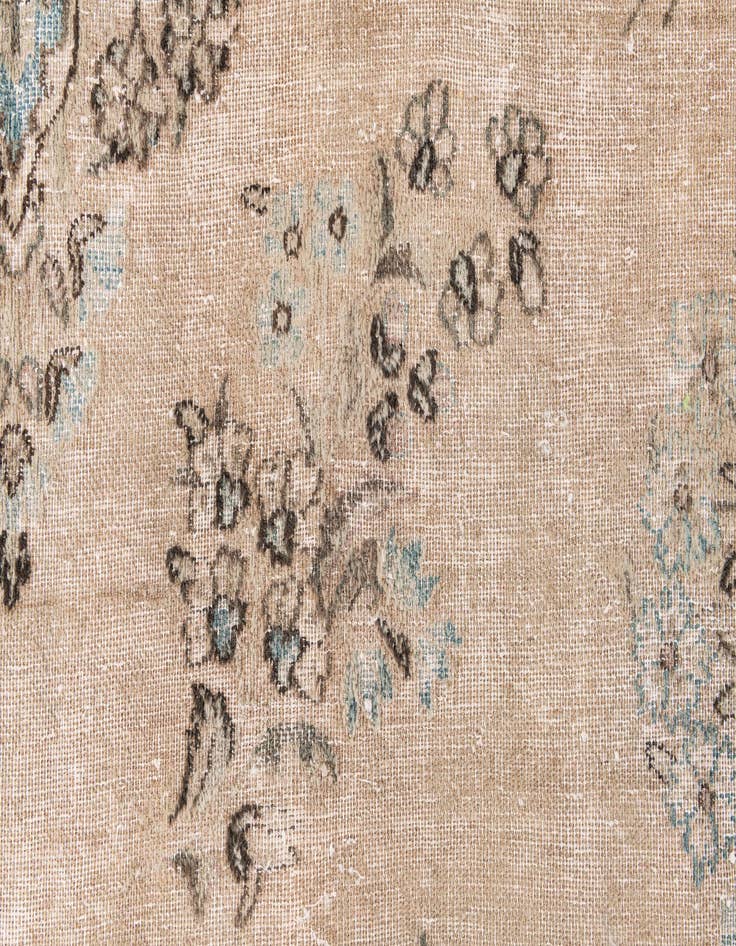Detail image of 5' 1 x 8' 8  Hand Knotted Ultra Vintage Persian Wool Rug