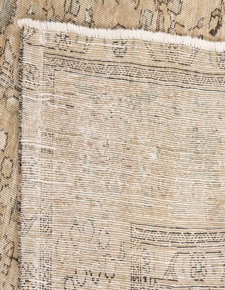 Detail image of 9' 9 x 12' 10  Hand Knotted Ultra Vintage Persian Wool Rug