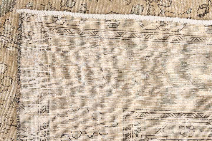 9' 9 x 12' 10 Hand Knotted Ultra Vintage Persian Wool Rug