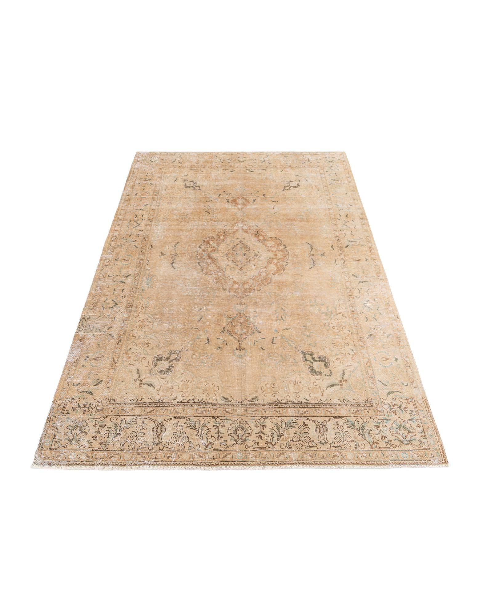 7' 2 x 11' 3 Hand Knotted Ultra Vintage Persian Wool Rug