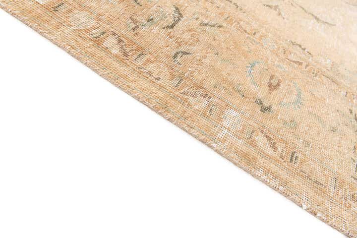 220cm x 345cm Noué main Ultra Vintage Tapis Persan Laine