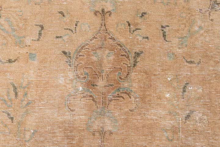 220cm x 345cm Noué main Ultra Vintage Tapis Persan Laine