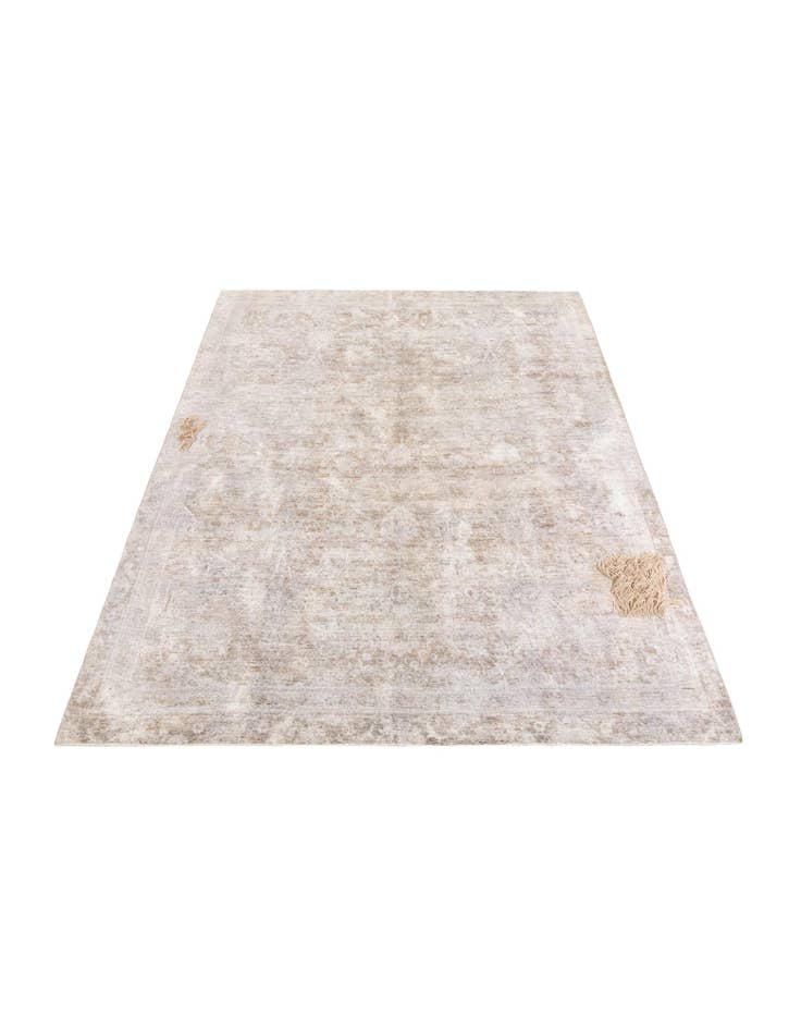 Detail image of 8' 1 x 10' 9 Hand Knotted Ultra Vintage Persian Wool Rug