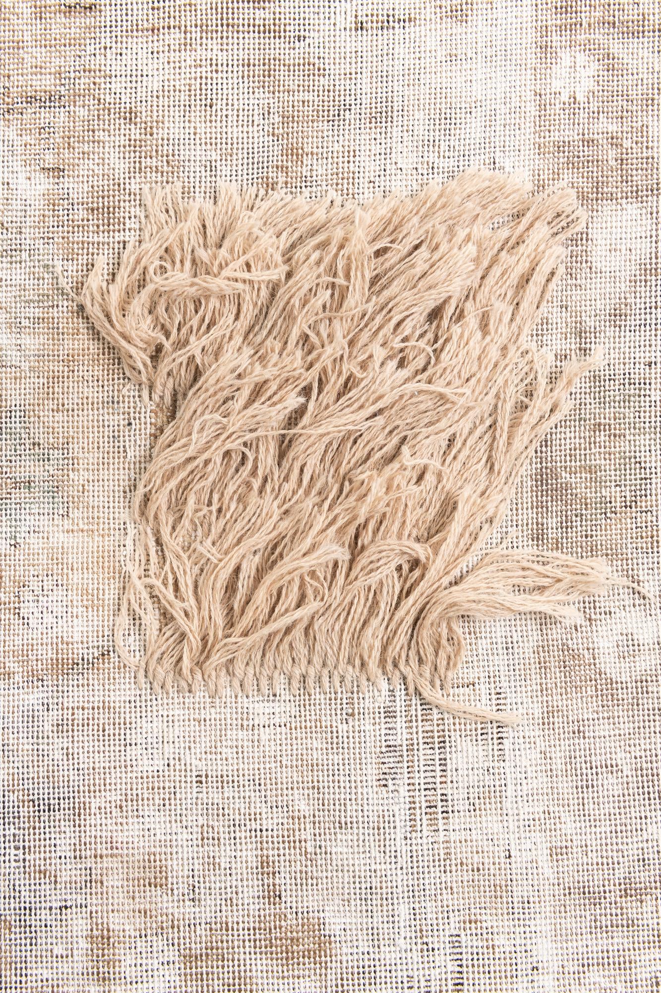 8' 1 x 10' 9 Hand Knotted Ultra Vintage Persian Wool Rug