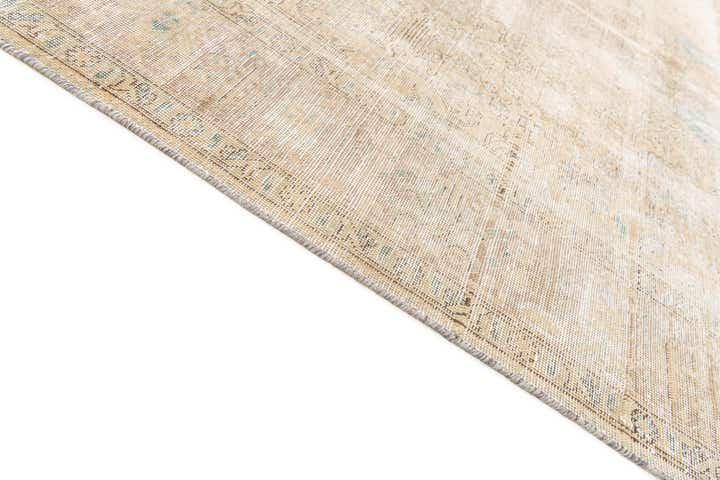 6' 4 x 9' 7 Hand Knotted Ultra Vintage Persian Wool Rug