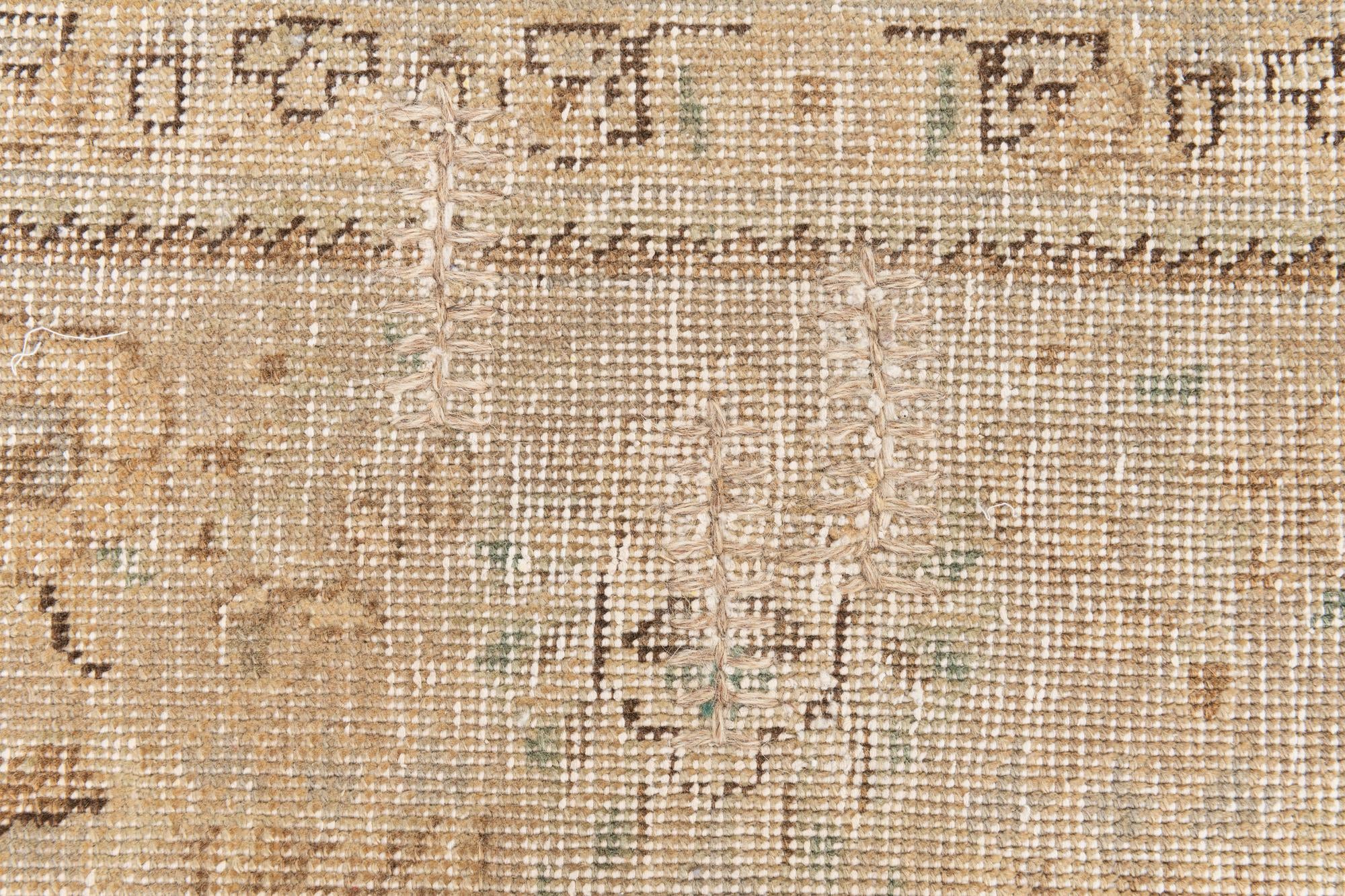 6' 9 x 9' 5 Hand Knotted Ultra Vintage Persian Wool Rug
