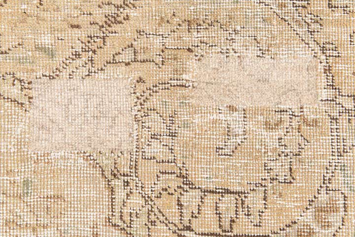 6' 9 x 9' 5 Hand Knotted Ultra Vintage Persian Wool Rug