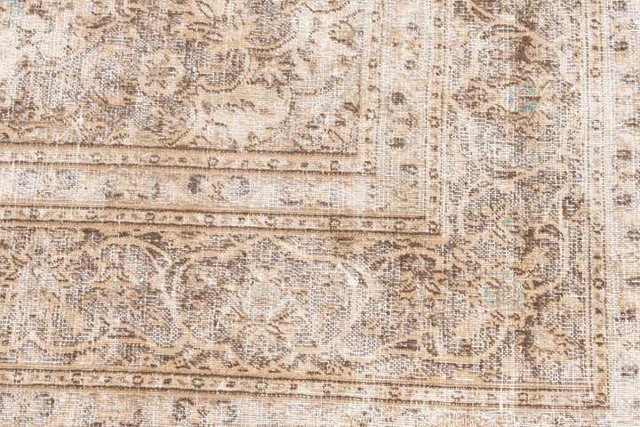 6' 5 x 9' 5 Hand Knotted Ultra Vintage Persian Wool Rug