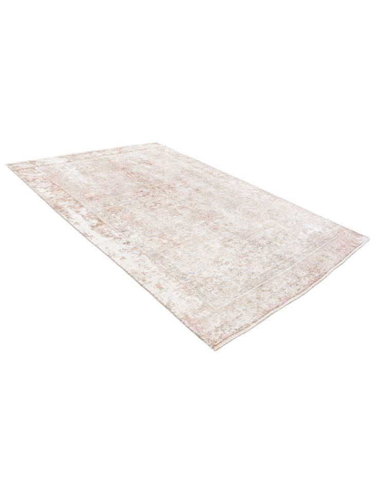 Detail image of 6' 4 x 9' 5  Hand Knotted Ultra Vintage Persian Wool Rug