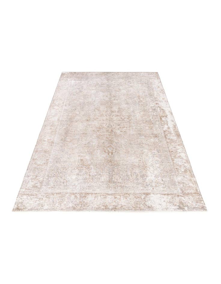 Detail image of 6' 4 x 9' 5 Hand Knotted Ultra Vintage Persian Wool Rug
