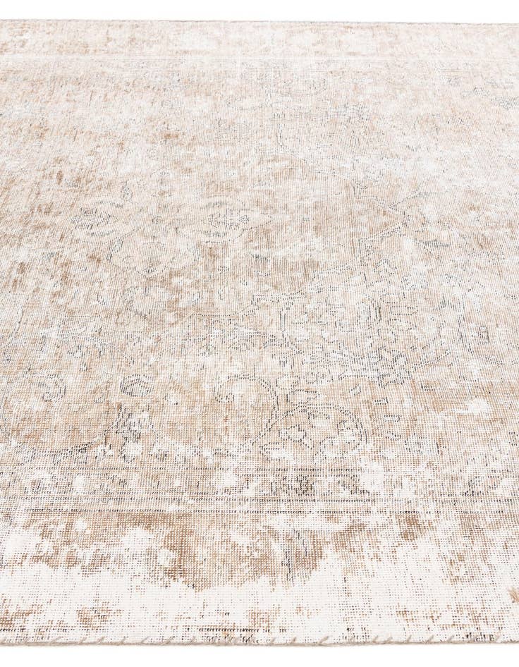 Detail image of 6' 4 x 9' 5  Hand Knotted Ultra Vintage Persian Wool Rug