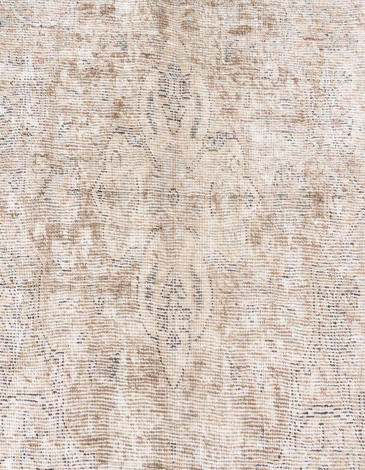 Detail image of 6' 4 x 9' 5  Hand Knotted Ultra Vintage Persian Wool Rug