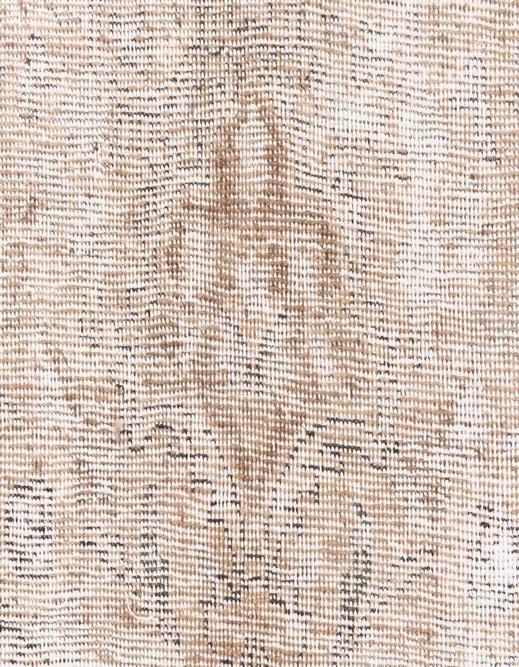 Detail image of 6' 4 x 9' 5  Hand Knotted Ultra Vintage Persian Wool Rug