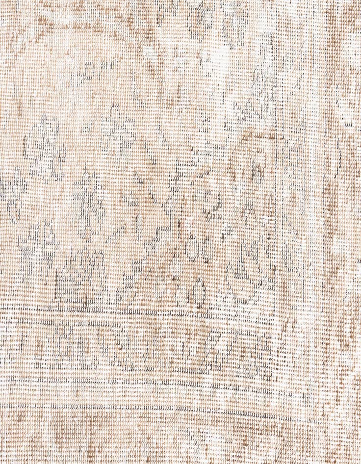 Detail image of 6' 4 x 9' 5  Hand Knotted Ultra Vintage Persian Wool Rug