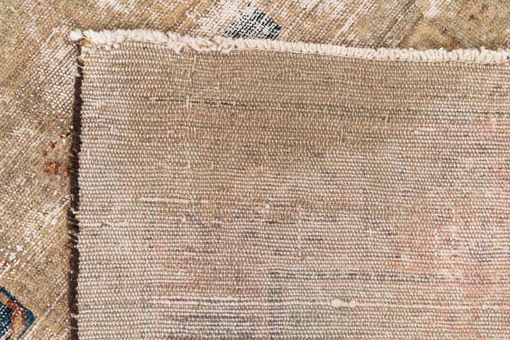 4' 2 x 6' 8 Hand Knotted Ultra Vintage Persian Wool Rug