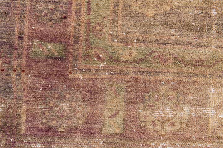 4' 2 x 6' 8 Hand Knotted Ultra Vintage Persian Wool Rug