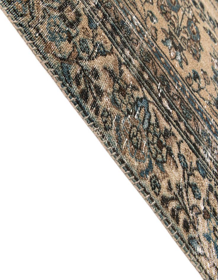 Detail image of 9' x 12' 9 Hand Knotted Ultra Vintage Persian Wool Rug