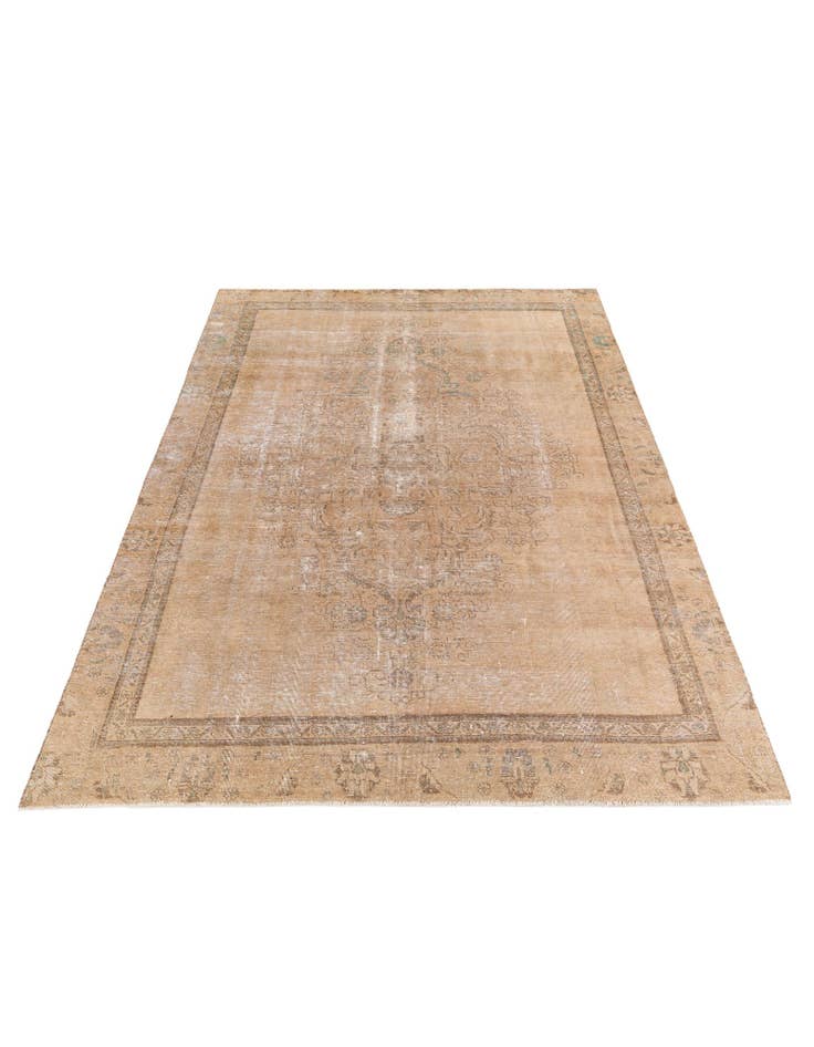 Detail image of 7' 2 x 10' 1 Hand Knotted Ultra Vintage Persian Wool Rug