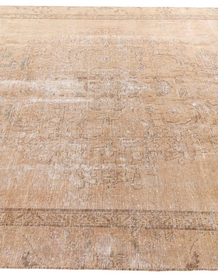 Detail image of 7' 2 x 10' 1  Hand Knotted Ultra Vintage Persian Wool Rug