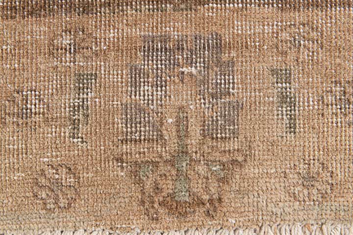 7' 2 x 10' 1 Hand Knotted Ultra Vintage Persian Wool Rug