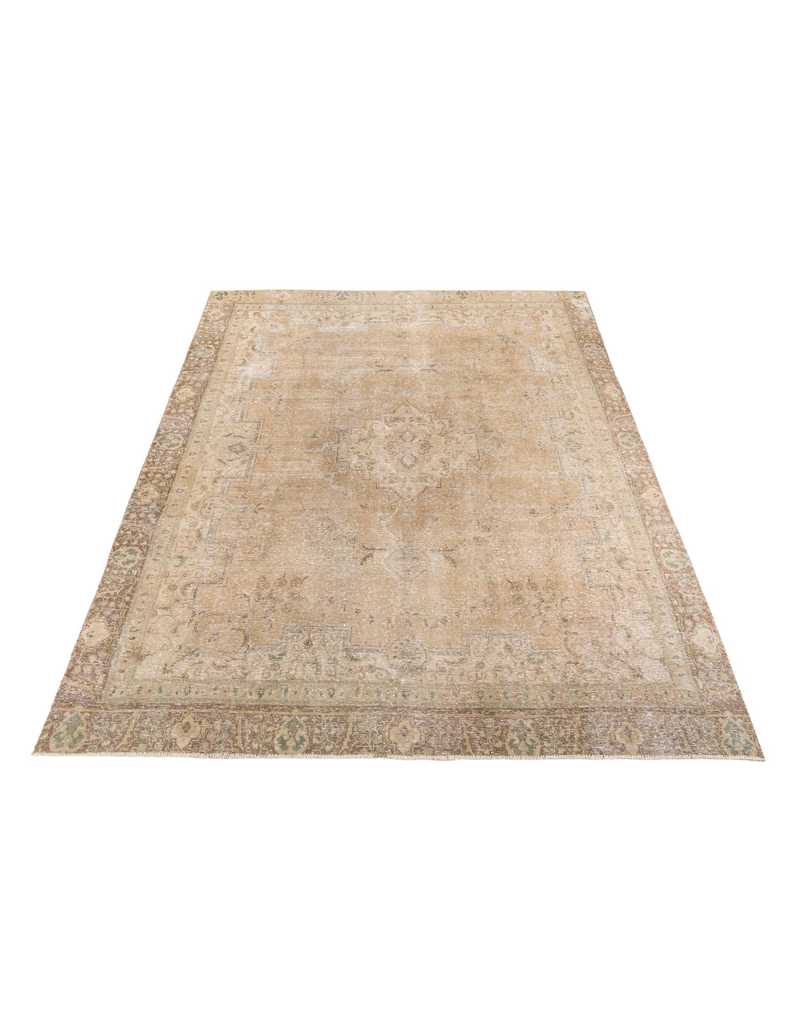 9' 1 x 12' 3 Hand Knotted Ultra Vintage Persian Wool Rug