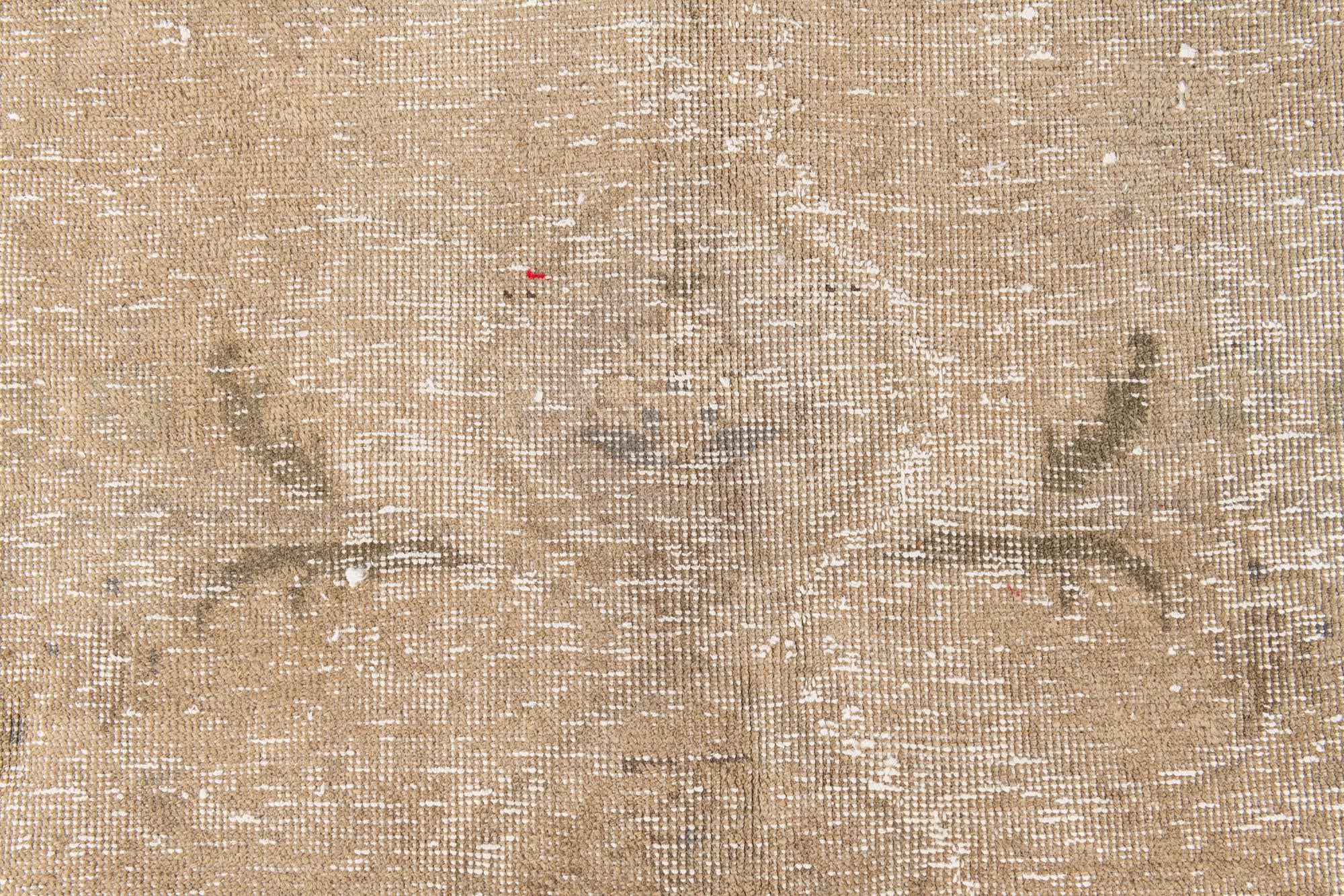 9' 1 x 12' 3 Hand Knotted Ultra Vintage Persian Wool Rug
