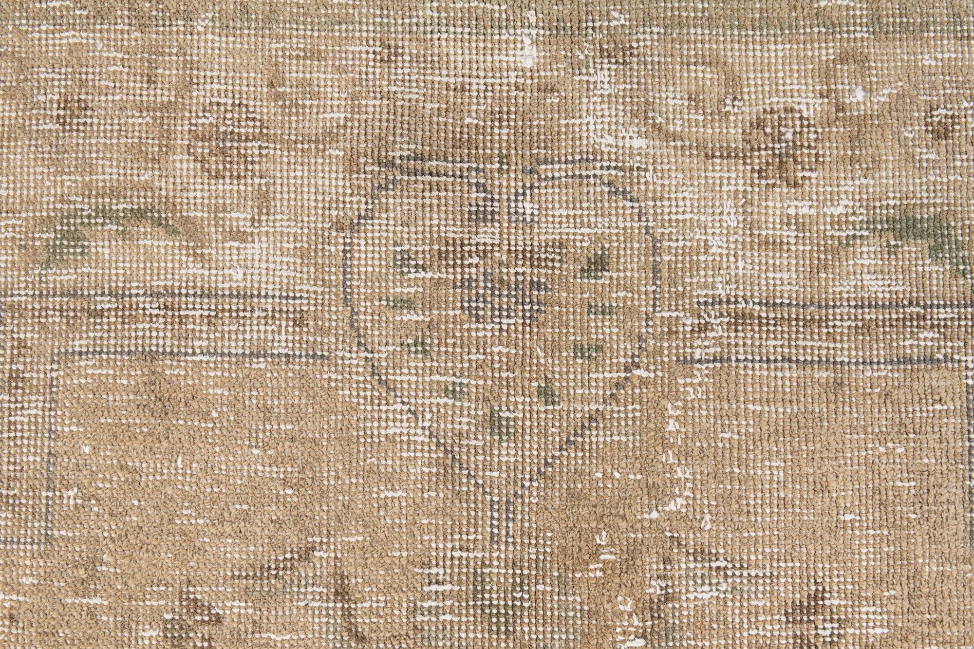 9' 1 x 12' 3 Hand Knotted Ultra Vintage Persian Wool Rug