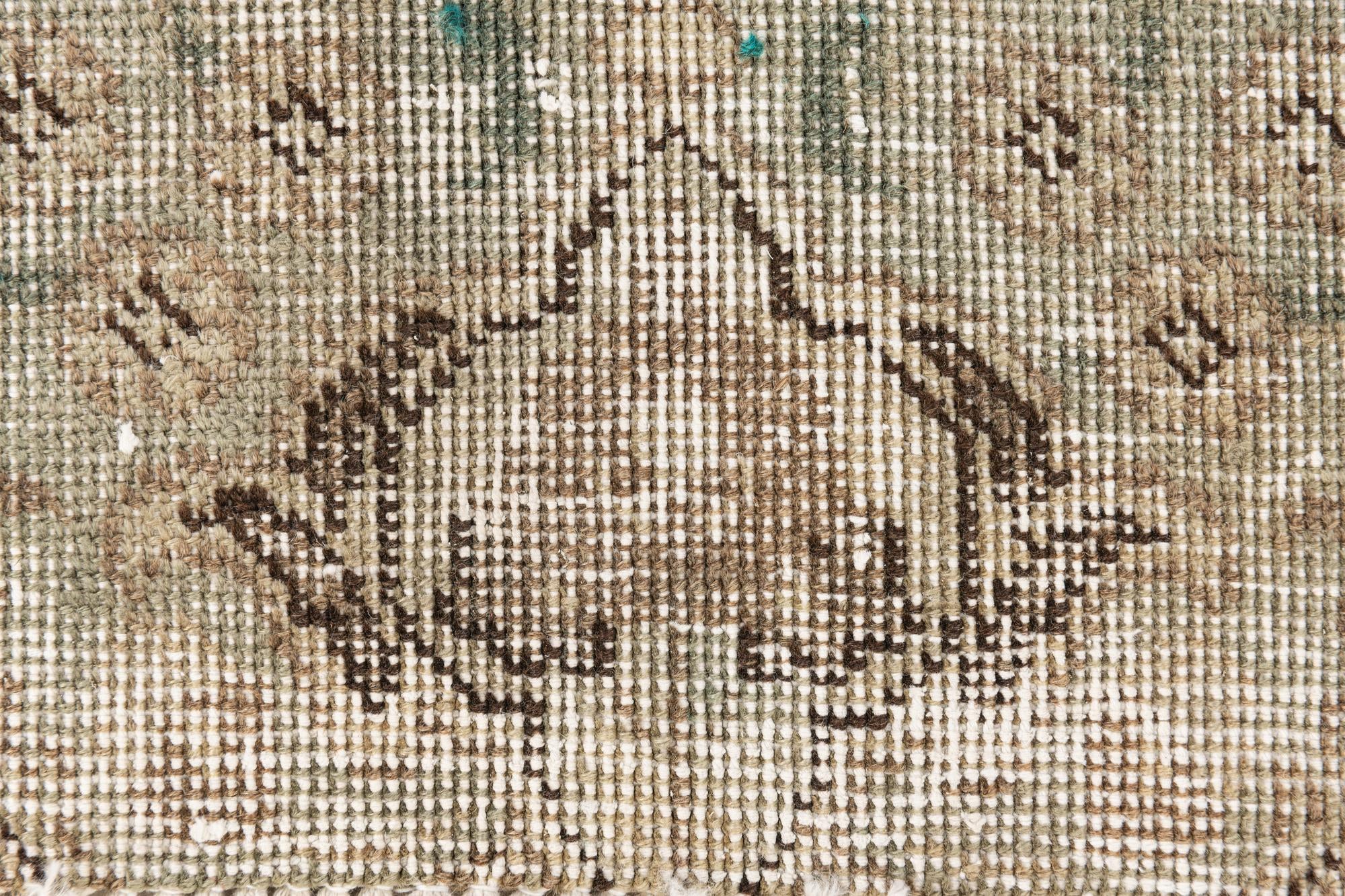 175cm x 265cm anudado a mano Ultra Vintage Alfombra Persa Lana