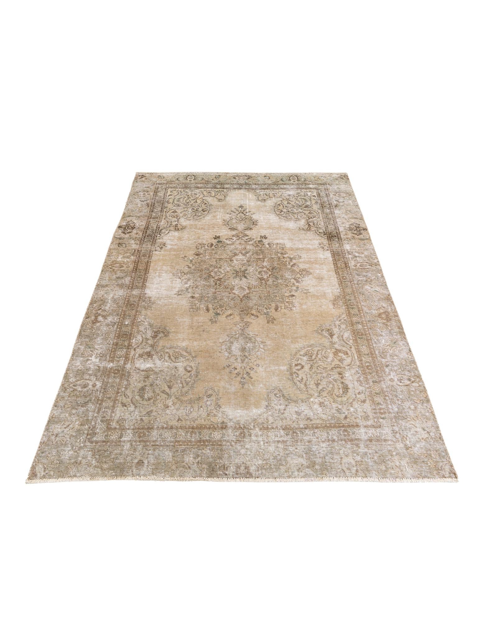 175cm x 265cm anudado a mano Ultra Vintage Alfombra Persa Lana