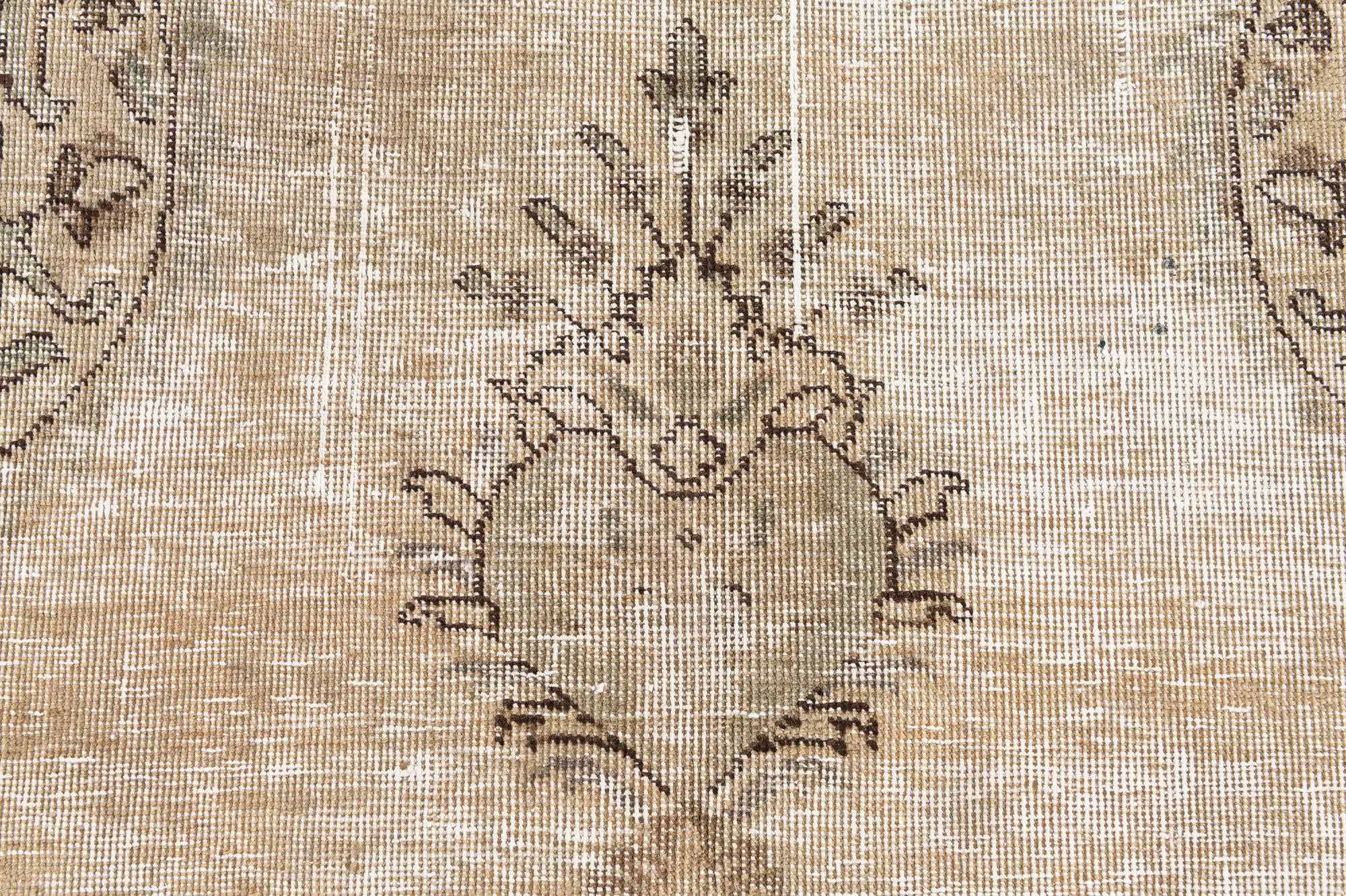 175cm x 265cm anudado a mano Ultra Vintage Alfombra Persa Lana