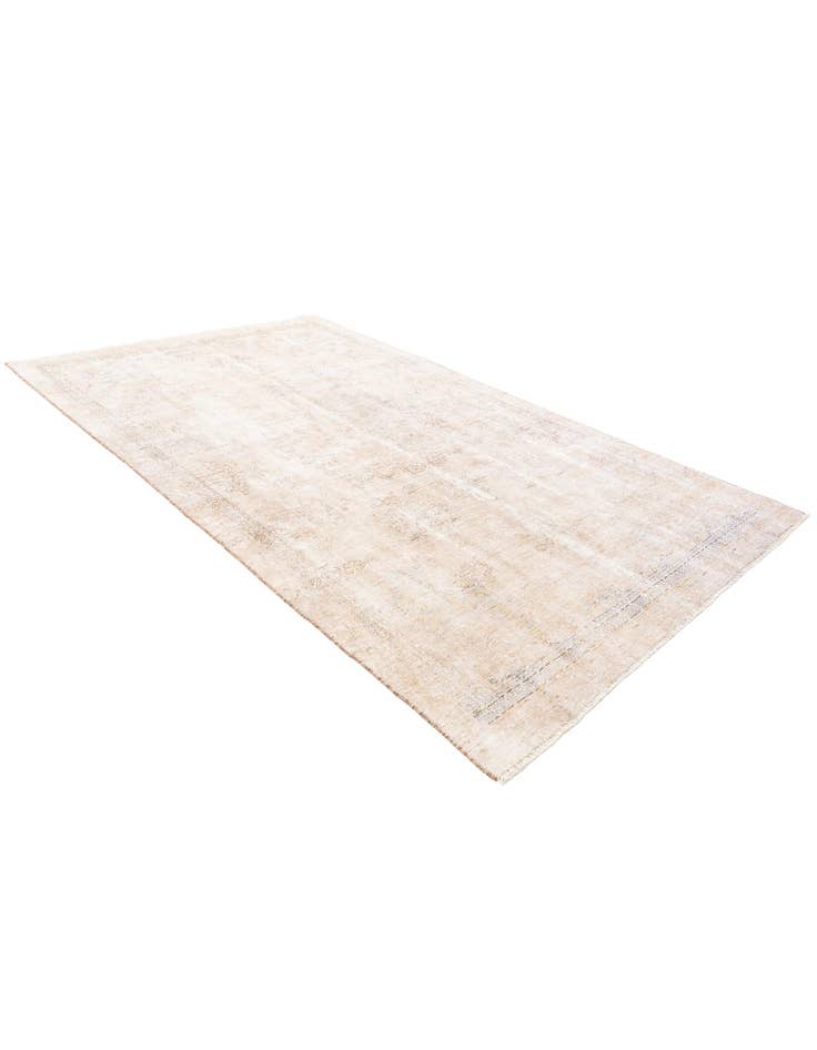 Detail image of 5' 10 x 9' 9  Hand Knotted Ultra Vintage Persian Wool Rug