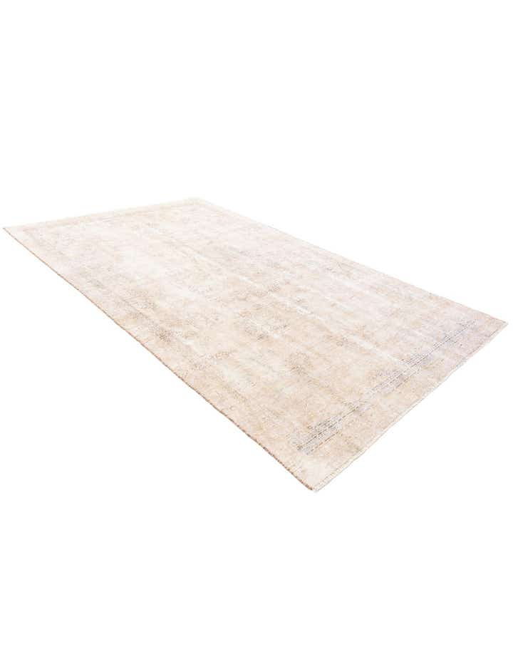 5' 10 x 9' 9 Hand Knotted Ultra Vintage Persian Wool Rug