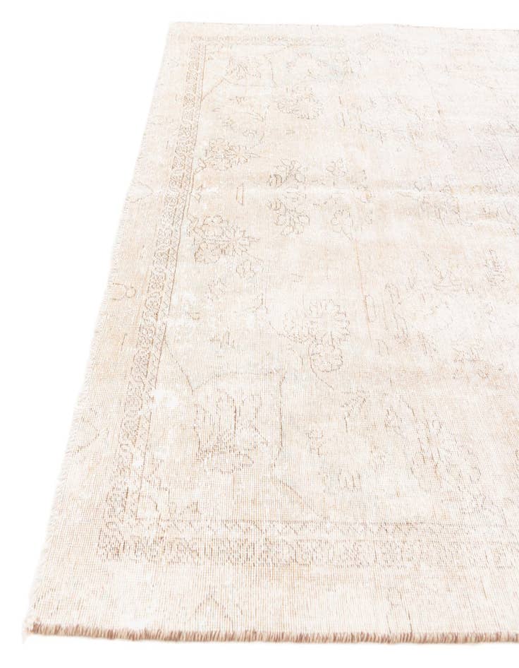 Detail image of 5' 10 x 9' 9  Hand Knotted Ultra Vintage Persian Wool Rug