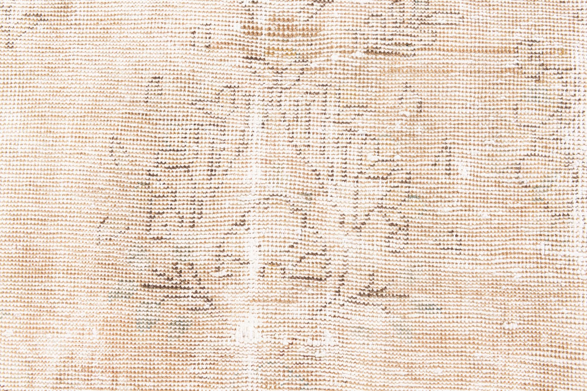 5' 10 x 9' 9 Hand Knotted Ultra Vintage Persian Wool Rug