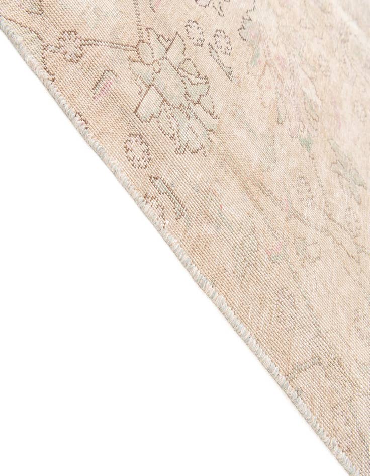 Detail image of 6' 5 x 9' Hand Knotted Ultra Vintage Persian Wool Rug