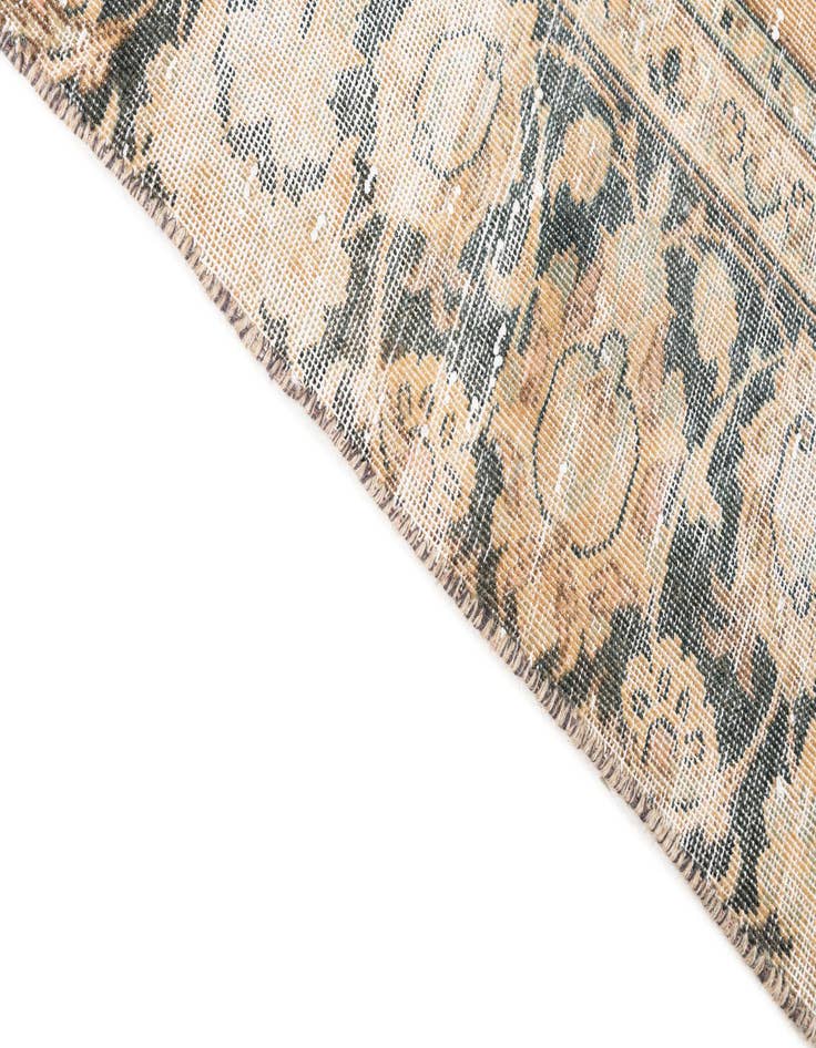 Detail image of 6' 6 x 10'  Hand Knotted Ultra Vintage Persian Wool Rug