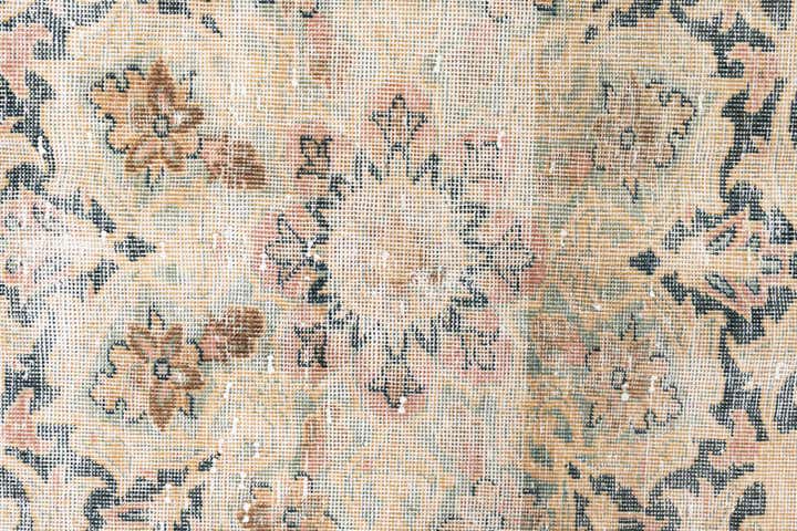 6' 6 x 10' Hand Knotted Ultra Vintage Persian Wool Rug